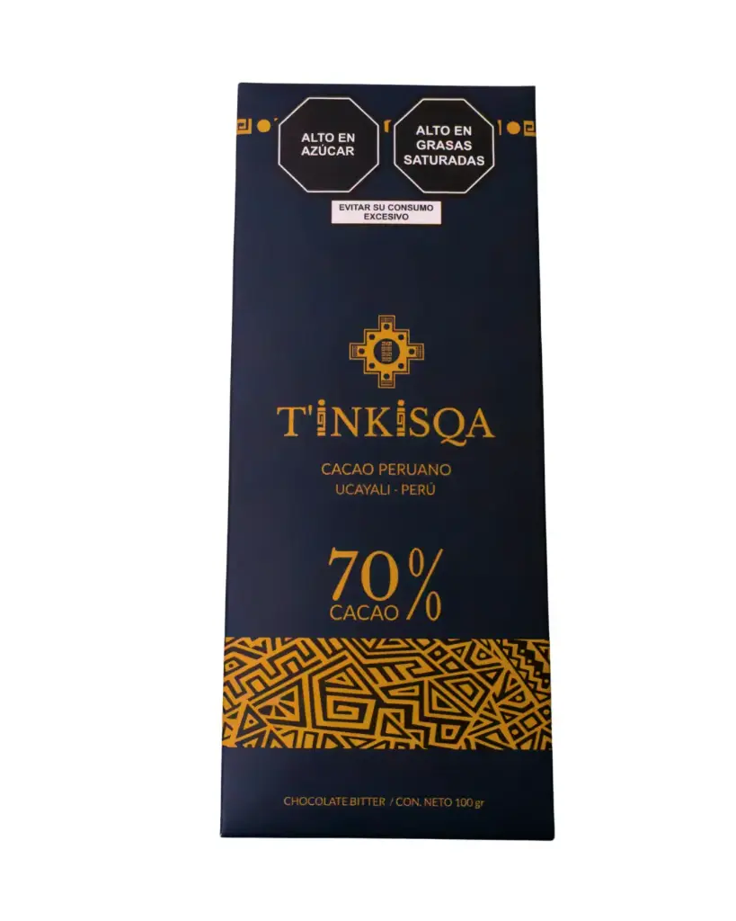 Chocolate Bitter al 70% - Cacao orgánico (100 gr)