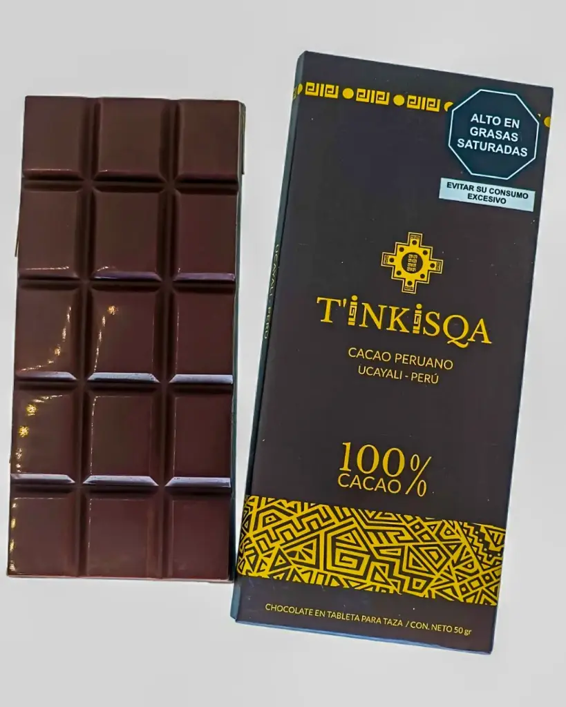 Chocolate para taza 100% cacao orgánico 50 gr
