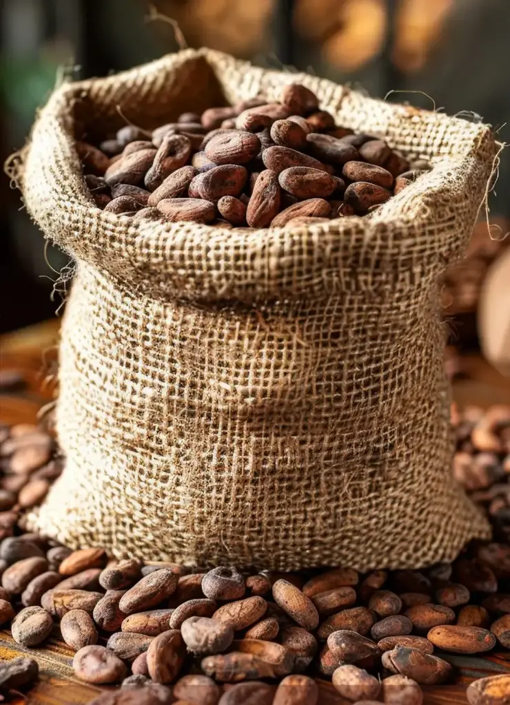 cacao orgánico en grano 1 kg