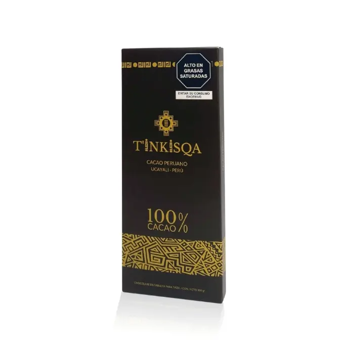 Chocolate para Taza 100% Cacao Orgánico 100 g