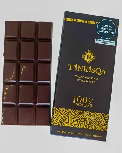 Chocolate para taza 100% cacao orgánico 50 gr